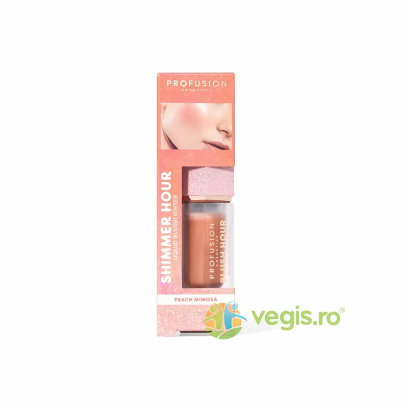 Blush Iluminator Lichid Shimmer Hour, Peach Mimosa 6ml PROFUSION COSMETICS — preț și oferte