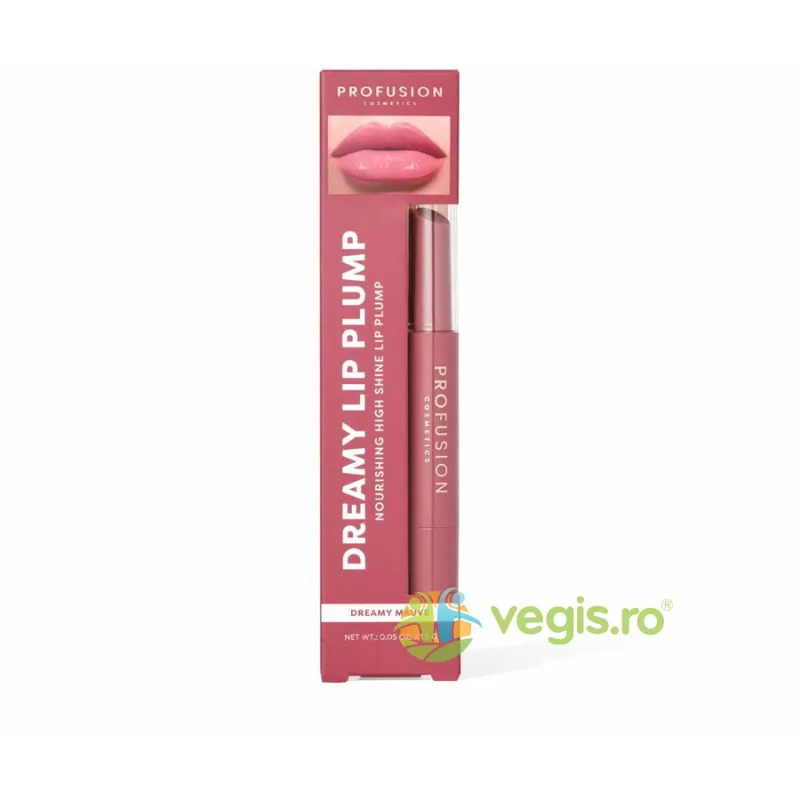 Gloss Hranitor cu Efect Volumizant Dreamy Lip Plump, Nuanta Dreamy Mauve 1.5g PROFUSION COSMETICS — preț și oferte
