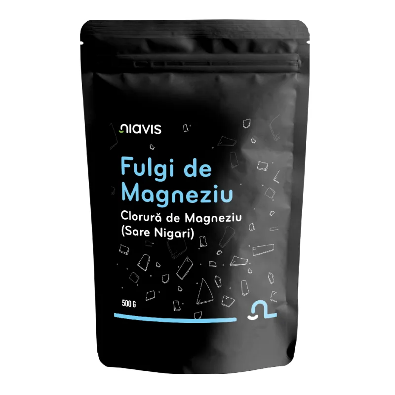 Fulgi de magneziu pentru baie, 500 g, Niavis — preț și oferte
