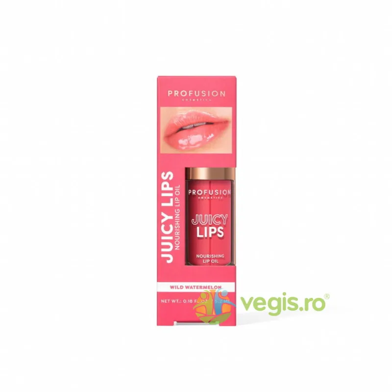 Ulei de Buze Hranitor si Nuanta Wild Watermelon, Juicy Lip Tint 4.5ml PROFUSION COSMETICS — preț și oferte