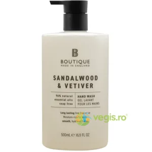 Sapun Lichid cu Parfum de Lemn de Santal si Vetiver 500ml