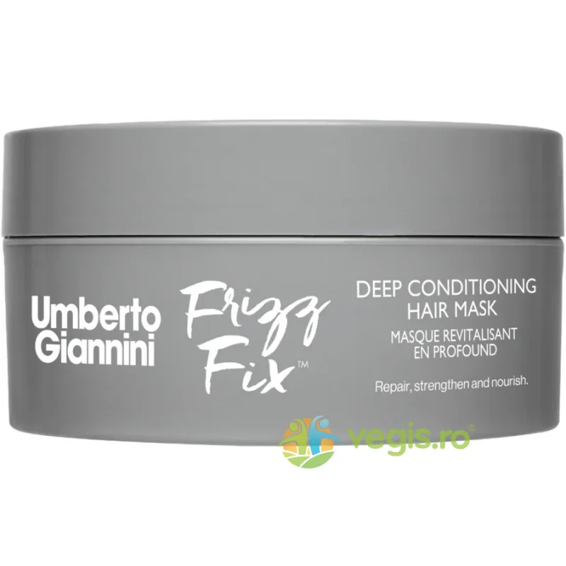 Masca de Par Intens Nutritiva cu Efect Antistatic Frizz Fix 200ml UMBERTO GIANNINI — preț și oferte