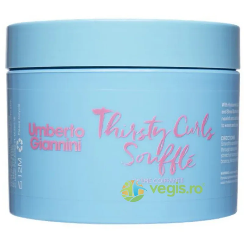 Crema Lejera pentru Hidratarea si Definirea Buclelor Thirsty Curls Souffle 300ml — preț și oferte