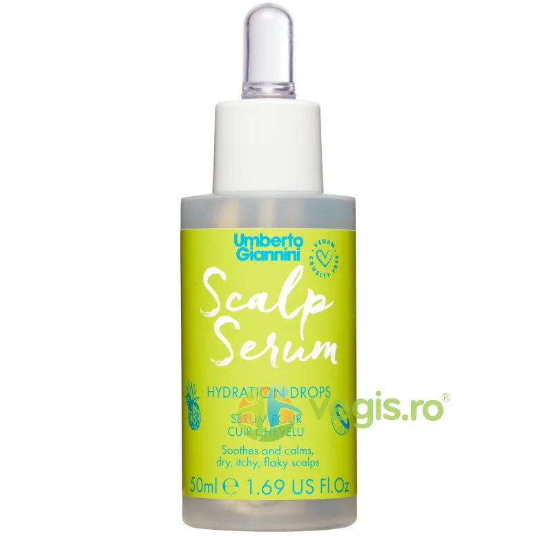 Ser Tratament pentru Scalp Uscat cu Efect Hidratant 50ml UMBERTO GIANNINI — preț și oferte