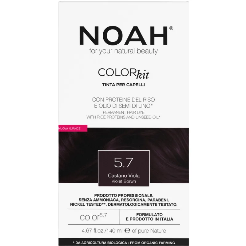 Vopsea de Par Naturala Saten Violet 5.7 140ml NOAH — preț și oferte