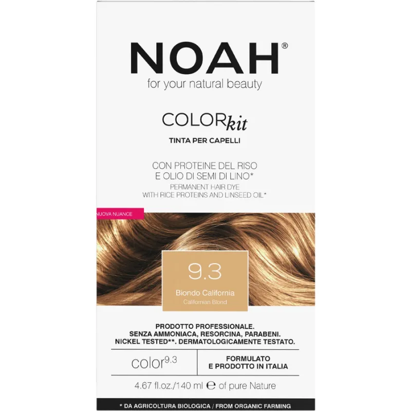 Vopsea de Par Naturala Blond California 9.3 140ml NOAH — preț și oferte