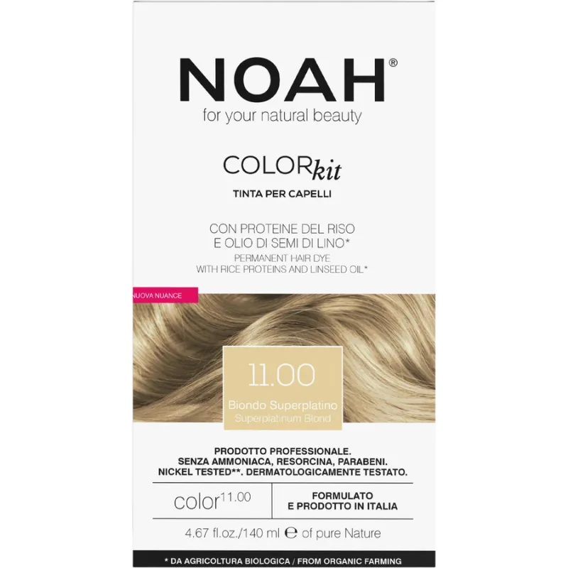 Vopsea de Par Naturala Blond Super Platinat 11.00 140ml NOAH — preț și oferte