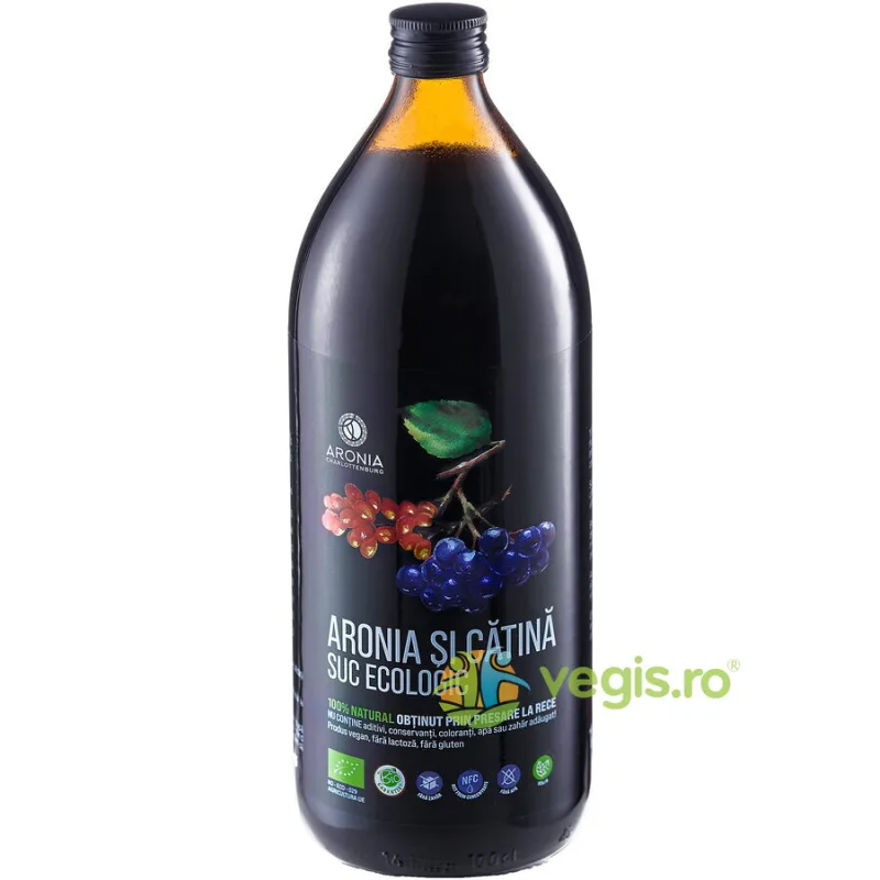 Suc de Aronia si Catina Ecologic/Bio 1L ARONIA CHARLOTTENBURG — preț și oferte