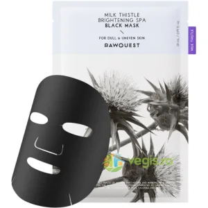 Masca cu Armurariu pentru Luminozitatea Tenului cu Ton Neuniform Brightening SPA Black Mask 28ml