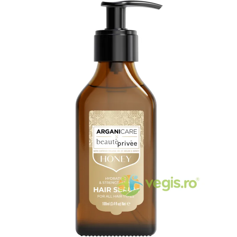Ser Hidratant si Fortifiant pentru Par cu Ulei de Argan si Miere Honey 100ml ARGANICARE — preț și oferte