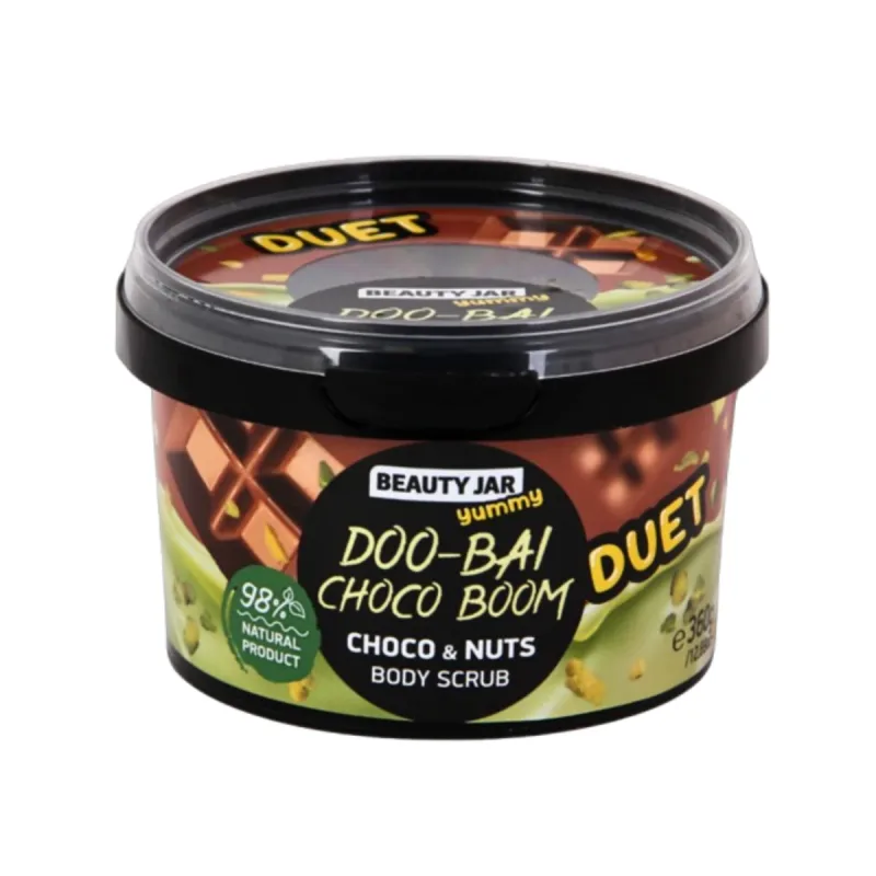 Scrub hidratant pentru corp Doo-Bai Choco Boom Yummy, 360g, Beauty Jar — preț și oferte