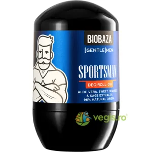 Deodorant Roll On cu Aloe Vera si Extract de Portocala Dulce si Salvie Sportsman 50ml