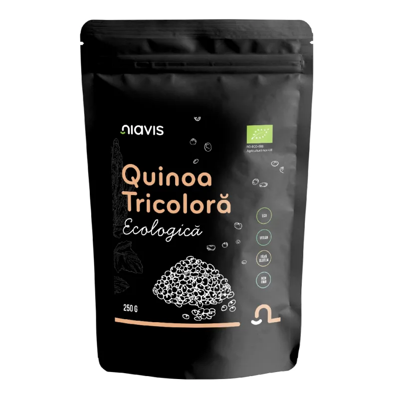 Quinoa Bio Tricolora, 250g, Niavis — preț și oferte
