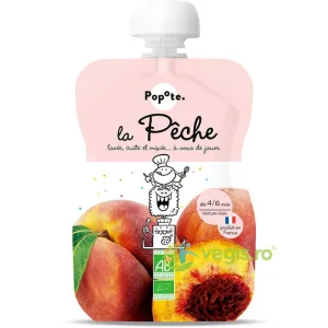 Piure cu 60% Piersici +4/6 Luni Ecologic/Bio 120g