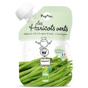 Piure cu 40% Fasole Verde +4/6 Luni Ecologic/Bio 120g