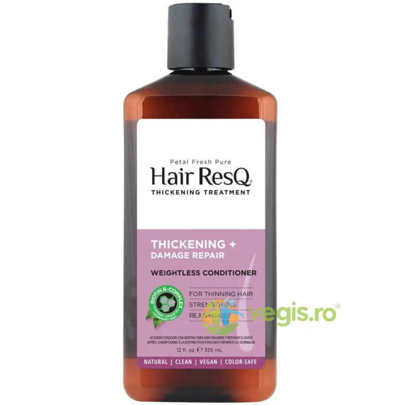 Sampon Tratament pentru Indesirea si Repararea Parului Deteriorat cu Biotina Petal Fresh Pure 355ml HAIR RESQ — preț și oferte