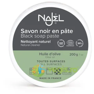 Sapun Negru Pasta Concentrata, Degresant Natural Multifunctional 200g