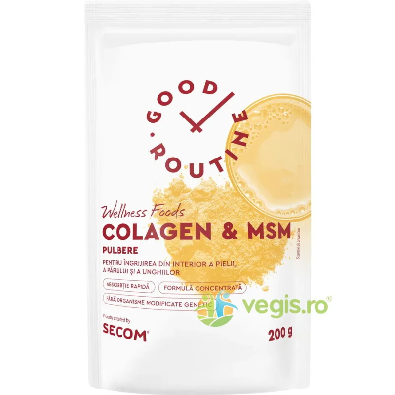 Colagen si MSM Pulbere 200g GOOD ROUTINE — preț și oferte