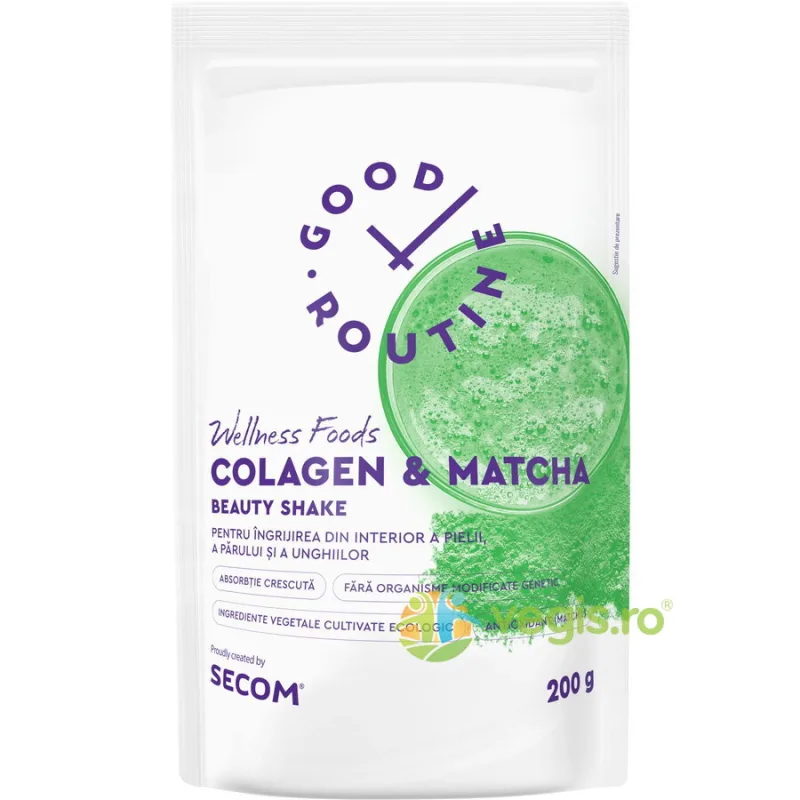 Colagen si Matcha Beauty Shake 200g GOOD ROUTINE — preț și oferte