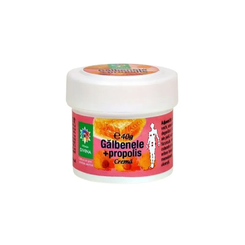 Galbenele cu propolis crema 40g STEAUA DIVINA — preț și oferte