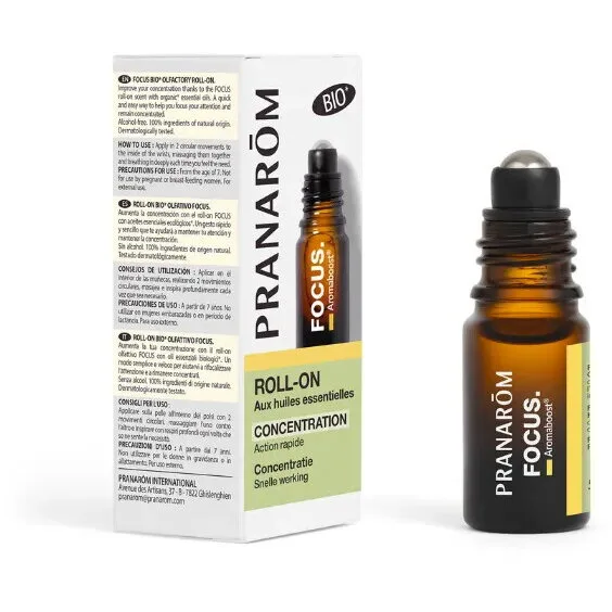 Roll-On Focus Bio 5ml PRANAROM — preț și oferte