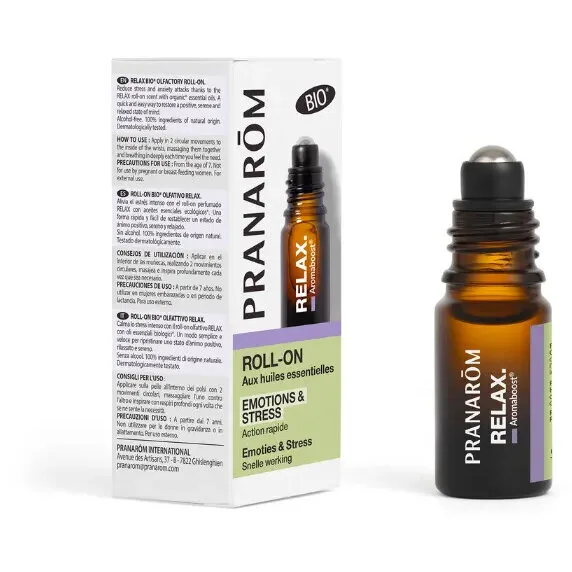 Roll-On Relax Bio 5ml PRANAROM — preț și oferte
