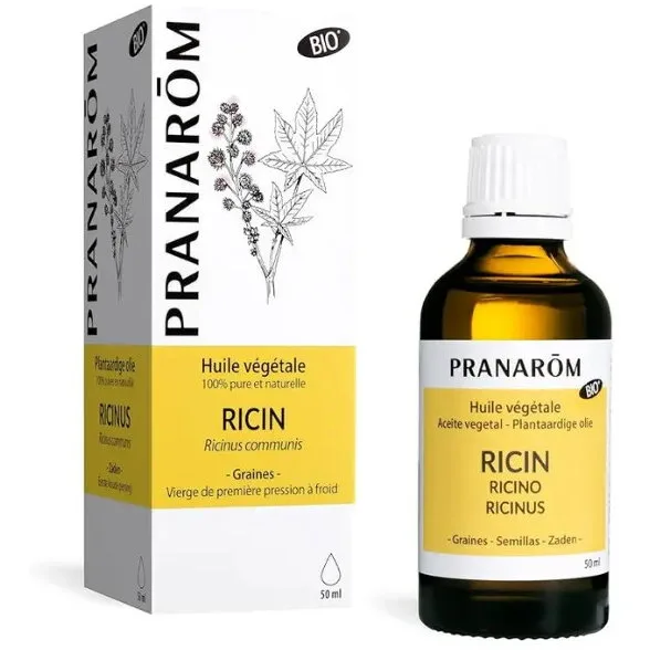Ulei de Ricin Bio  50ml PRANAROM — preț și oferte
