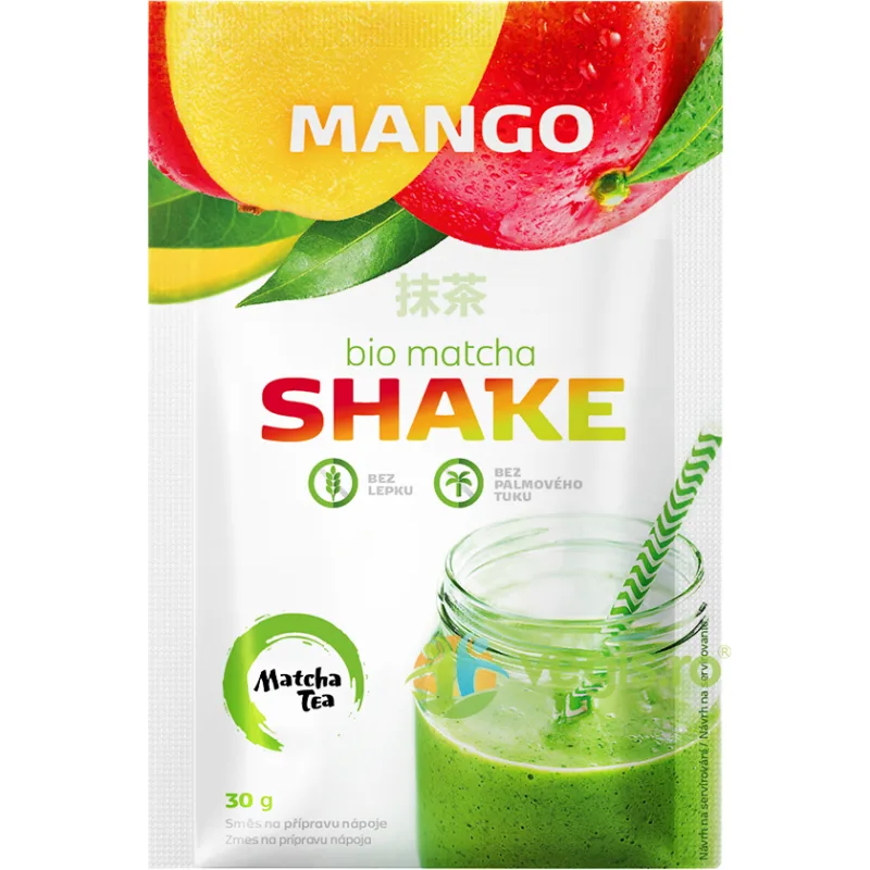 Shake cu Matcha si Mango fara Gluten Ecologic/Bio 30g AMYLON — preț și oferte