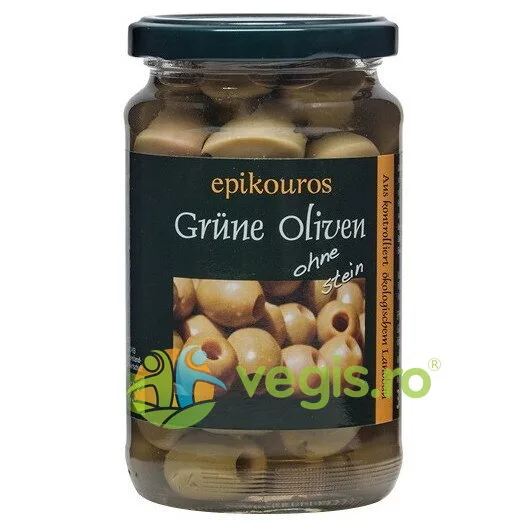 Masline Verzi fara Samburi Ecologice/Bio 315g EPIKOUROS — preț și oferte
