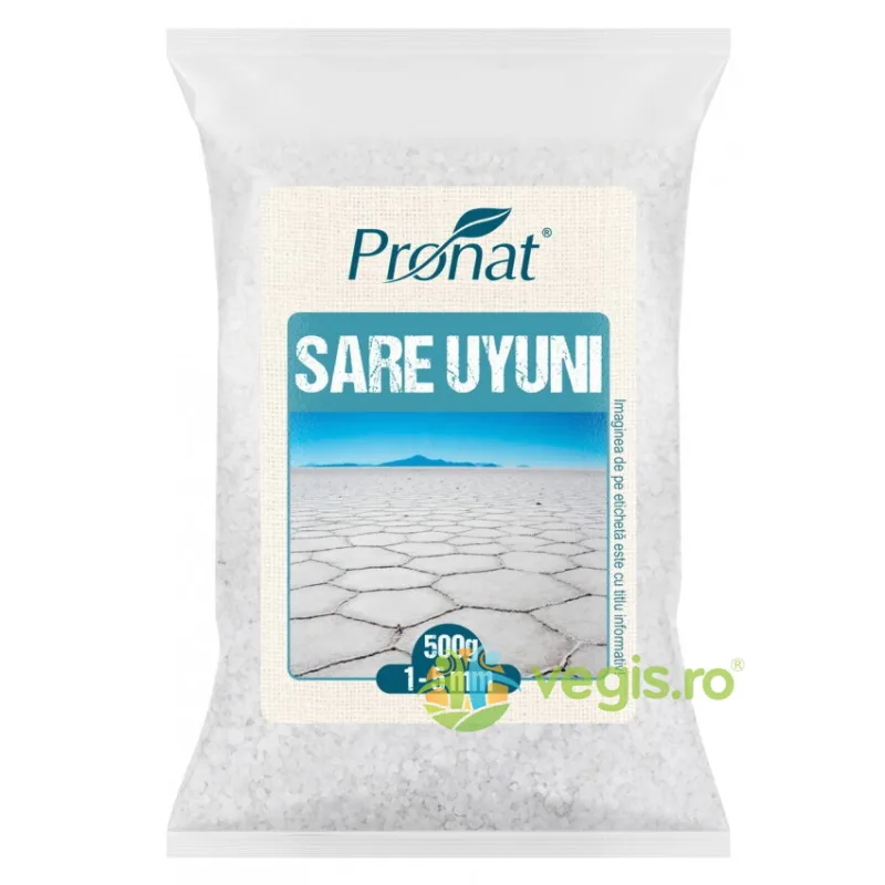 Sare Uyuni Grunjoasa 1-5mm 500g PRONAT — preț și oferte
