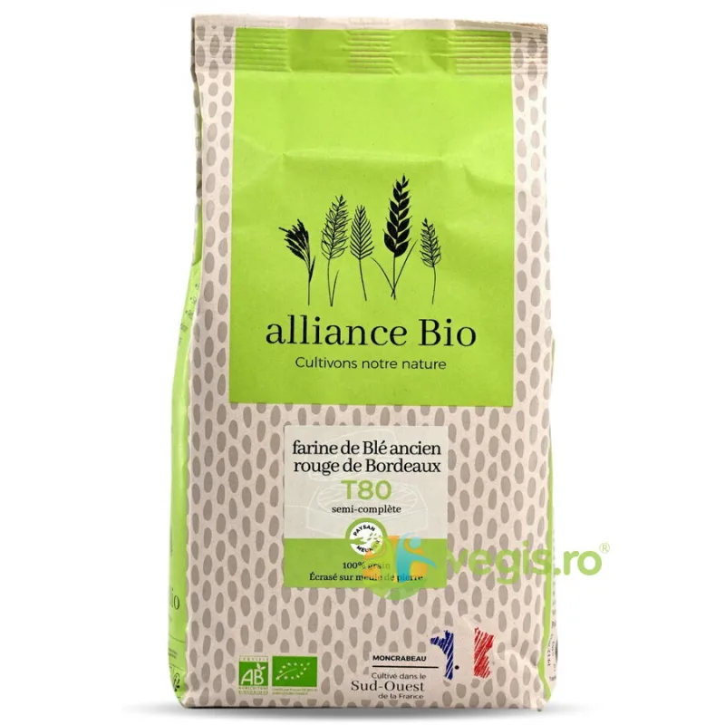 Faina de Grau Antic T80 Selectie Rouge de Bordeaux Ecologica/Bio 1kg OBio — preț și oferte