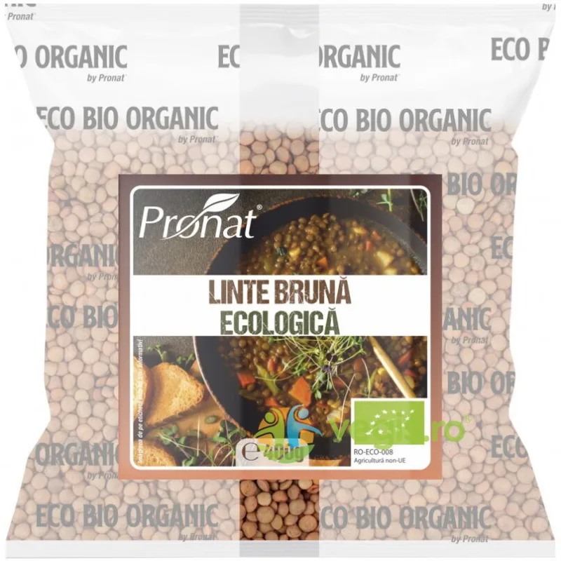 Linte Bruna Ecologica/Bio 400g PRONAT — preț și oferte
