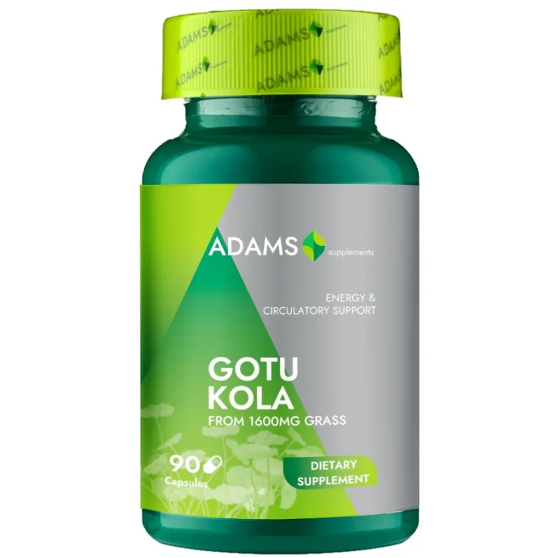 Gotu Kola 400mg 90cps ADAMS VISION — preț și oferte