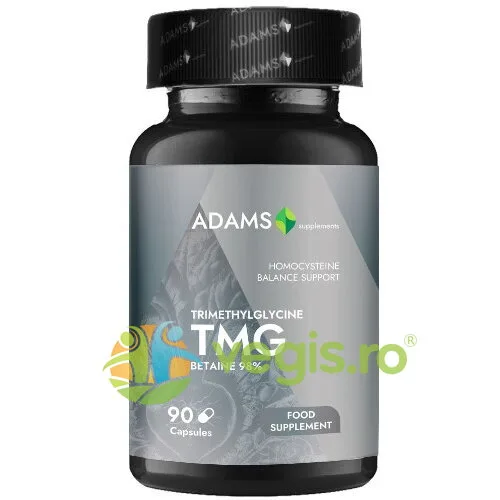 TMG (Trimetilglicina/Betaina) 600mg 90cps ADAMS VISION — preț și oferte