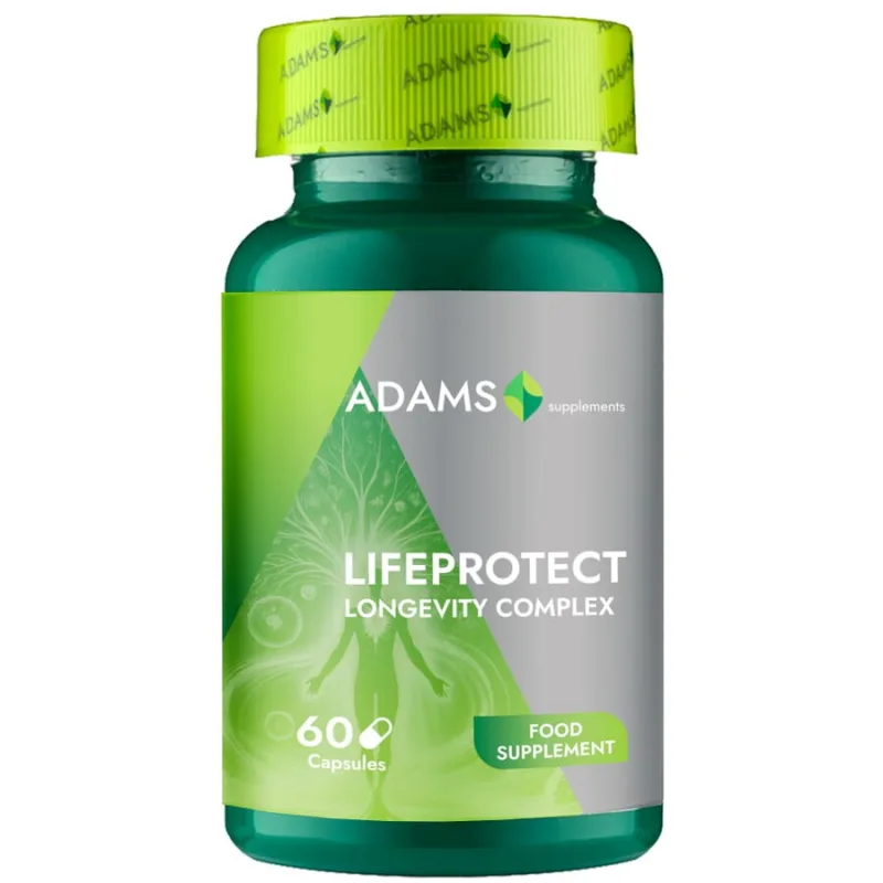 LifeProtect Longevity Complex 60cps ADAMS VISION — preț și oferte