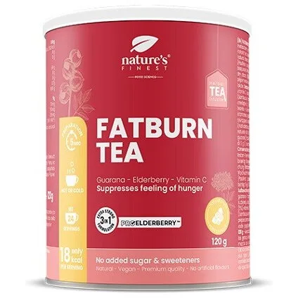 Ceai FatBurn cu Guarana, Soc si Vitamina C 120g NUTRISSLIM — preț și oferte