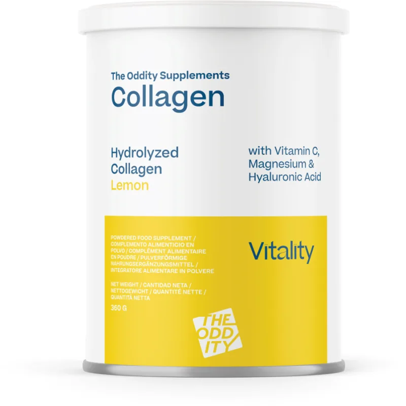 Vitality - Colagen Hidrolizat cu Magneziu, Vitamina C si Acid Hialuronic 360g THE ODDITY SUPPLEMENTS — preț și oferte