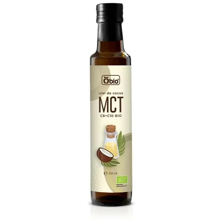 Ulei de Cocos MCT C8 + C10 Ecologic/Bio 250ml OBio — preț și oferte