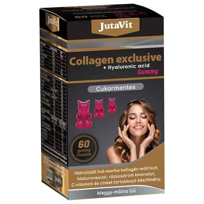 Collagen Exclusive fara Zahar 60 vitamine gumate JUTAVIT — preț și oferte