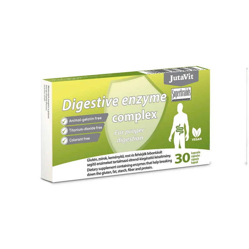 Complex Enzime Digestive 30cps JUTAVIT — preț și oferte