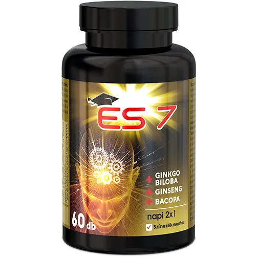 ES7 (Gingko Biloba + Ginseng + Bacopa) 30tb JUTAVIT — preț și oferte