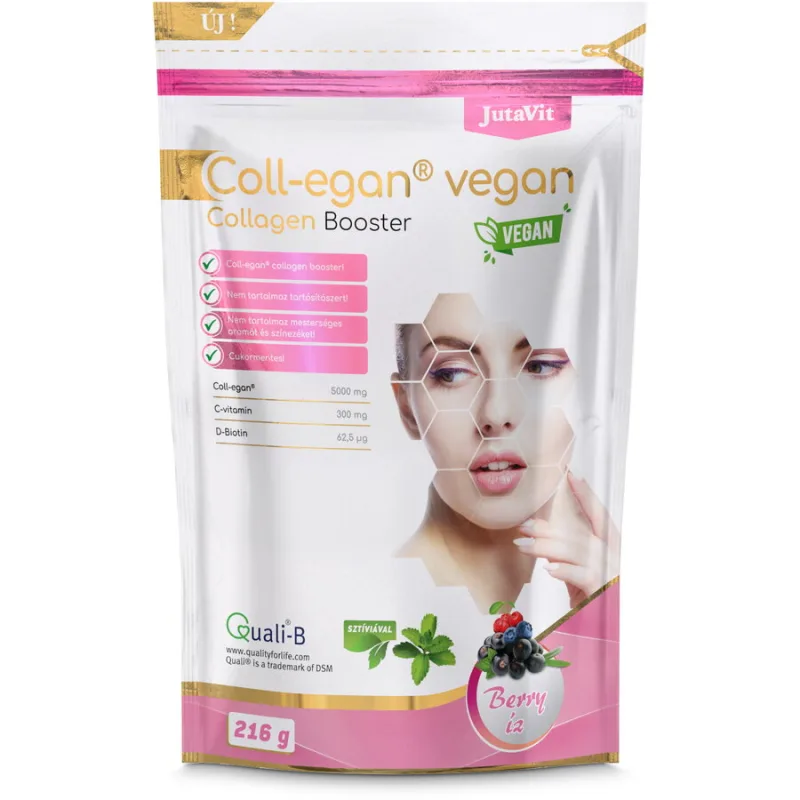 Colagen Booster cu Aroma de Fructe de Padure 216g JUTAVIT — preț și oferte
