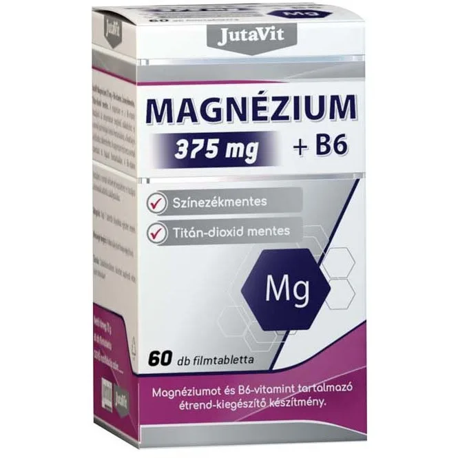 Magneziu 375mg + Vitamina B6 60tb JUTAVIT — preț și oferte