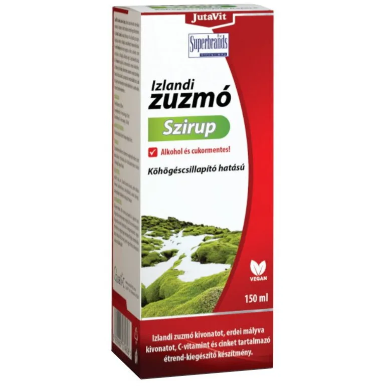 Sirop cu Muschi Islandez fara Zahar 150ml JUTAVIT — preț și oferte