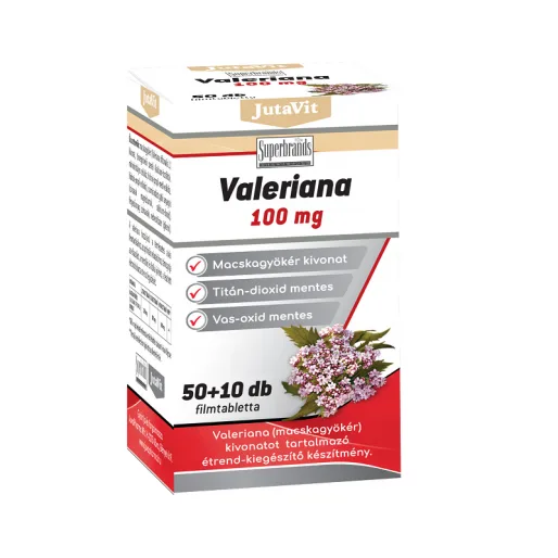 Valeriana 100mg 60tb JUTAVIT — preț și oferte