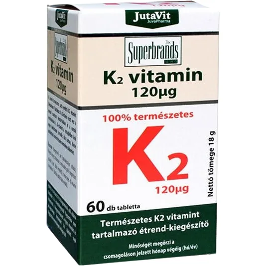 Vitamina K2 120μg 60tb JUTAVIT — preț și oferte
