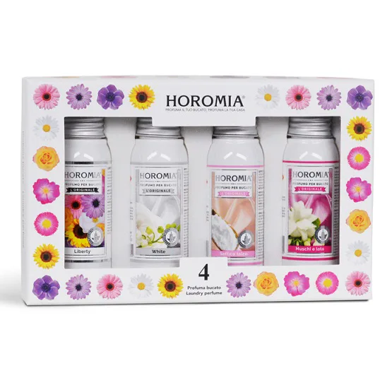 Set Parfum de Rufe Liberty 50ml + White 50ml + Soffice Talco 50ml + Muschi e Loto 50ml HOROMIA — preț și oferte