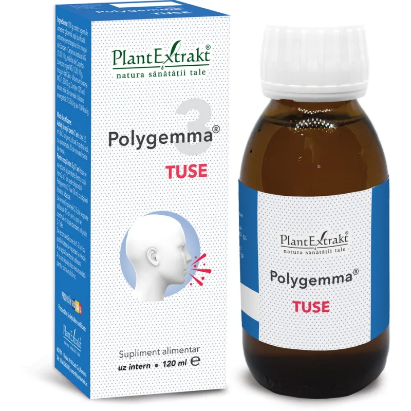 Polygemma 3 Tuse 120ml PLANTEXTRAKT — preț și oferte