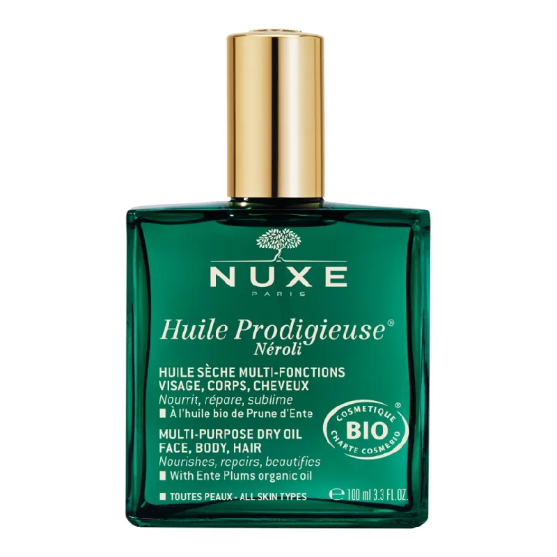 Ulei uscat multifunctional BIO Huile Prodigieuse Neroli, 100 ml, Nuxe — preț și oferte