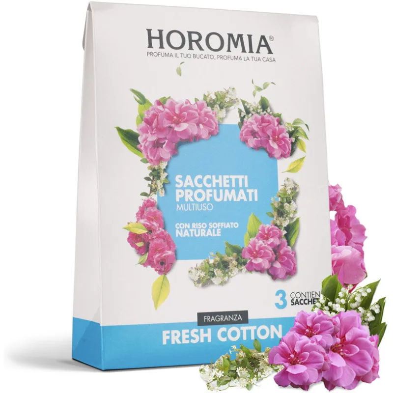 Saculeti Parfumati Multifunctionali cu Orez Fresh Cotton 3buc HOROMIA — preț și oferte